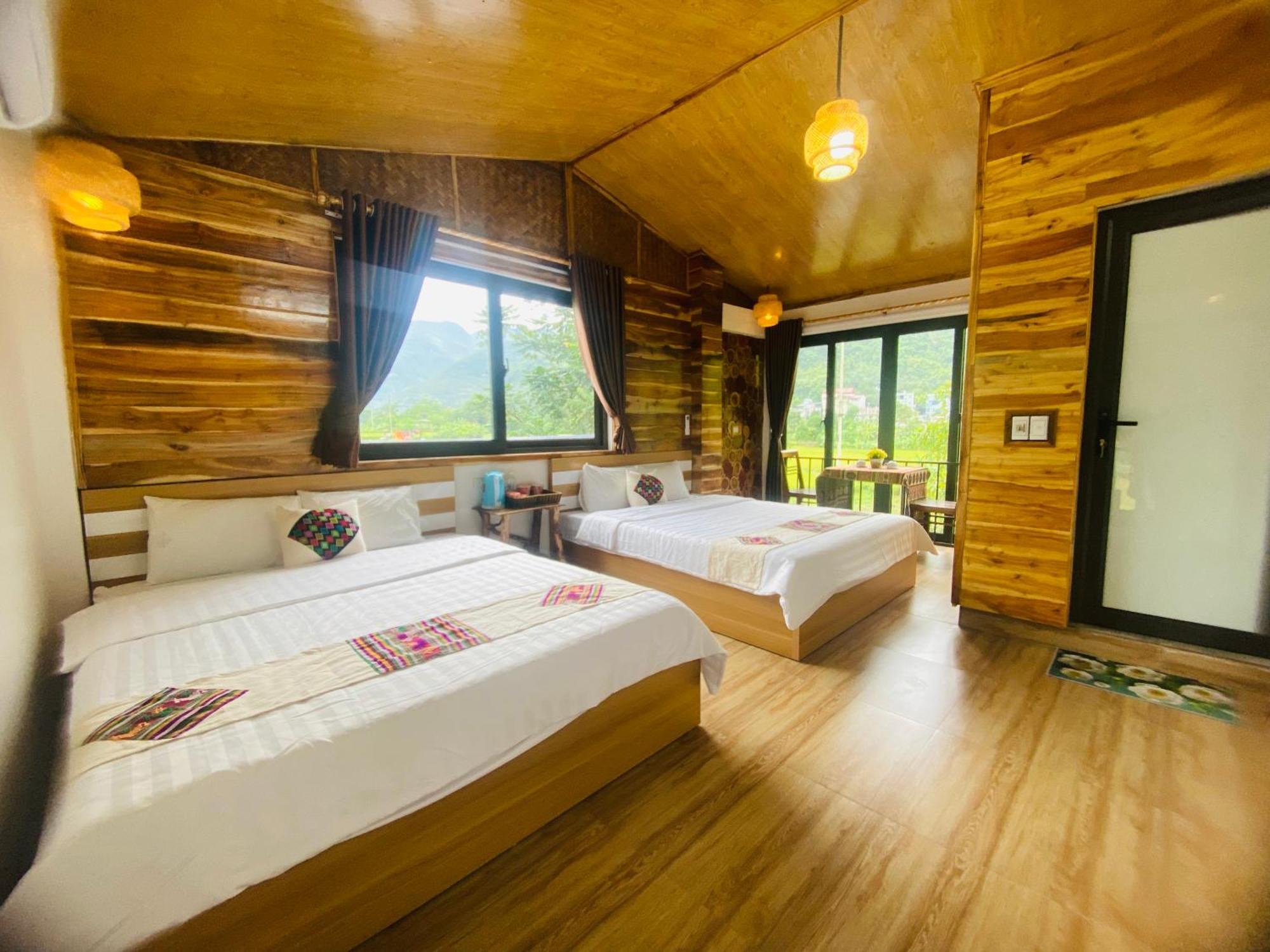 Homestay Quan Hang Mai Châu Esterno foto